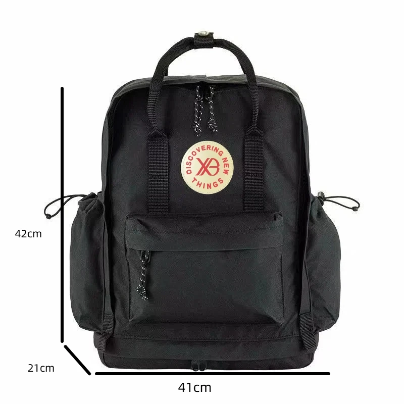 Asgony Unisex Outdoor Backpack School Bag Top Buckle Waterproof Large Capacity Travel Mountaineering Backpack