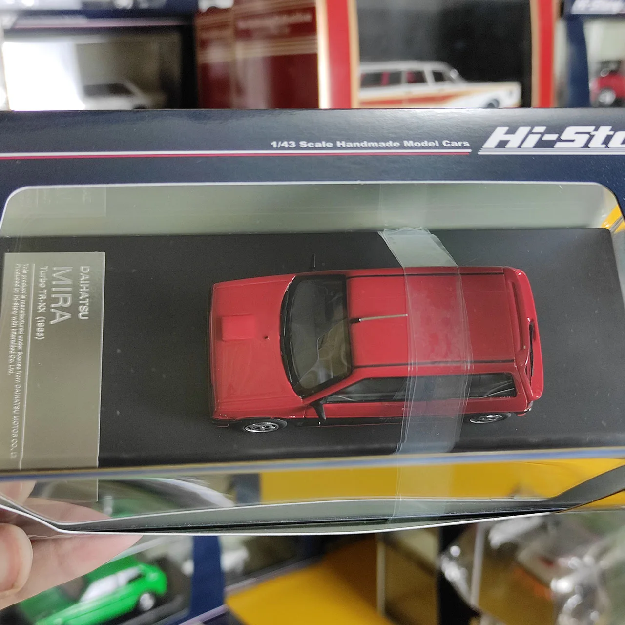 Hi-Story DAIHATSU MIRA Turbo TR-XX 1985, Kunstharz-Automodell im Maßstab 1:43, Sammlerspielzeug, Geschenk, Souvenir-Display-Ornament