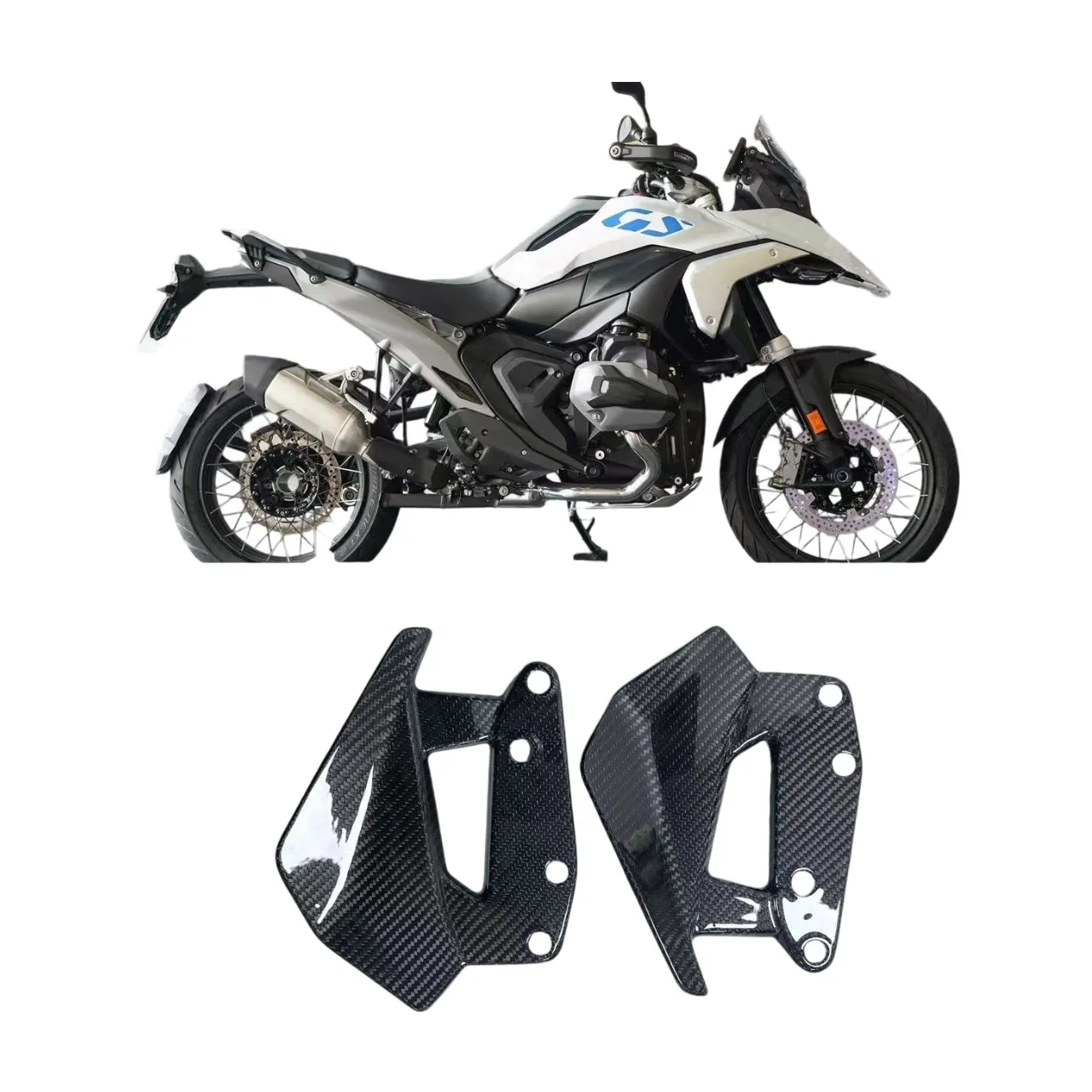 

For BMW R1300GS R 1300 GS Carbon fiber Side Wind Deflector Motorcycle Spoiler Windscreen Windshield GS1300 R1300 GS R 1300GS