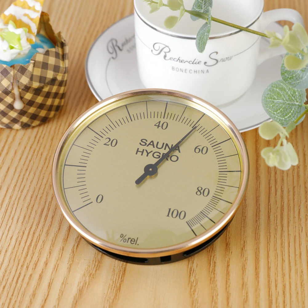 Vochtigheidsmonitor Batterijloze meter Constructie van aluminiumlegering Geen batterijvoeding Nauwkeurige vochtigheidsmeter voor stoomruimte