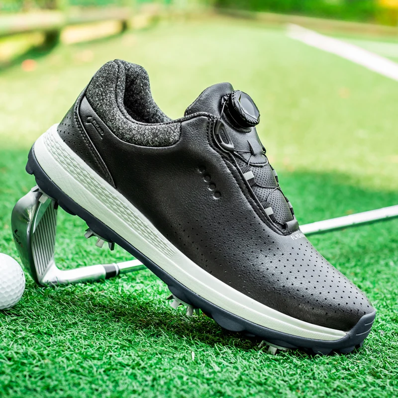 Nuevo Zapatos de Golf para hombre, zapatos de Golf ligeros, zapatillas de deporte profesionales