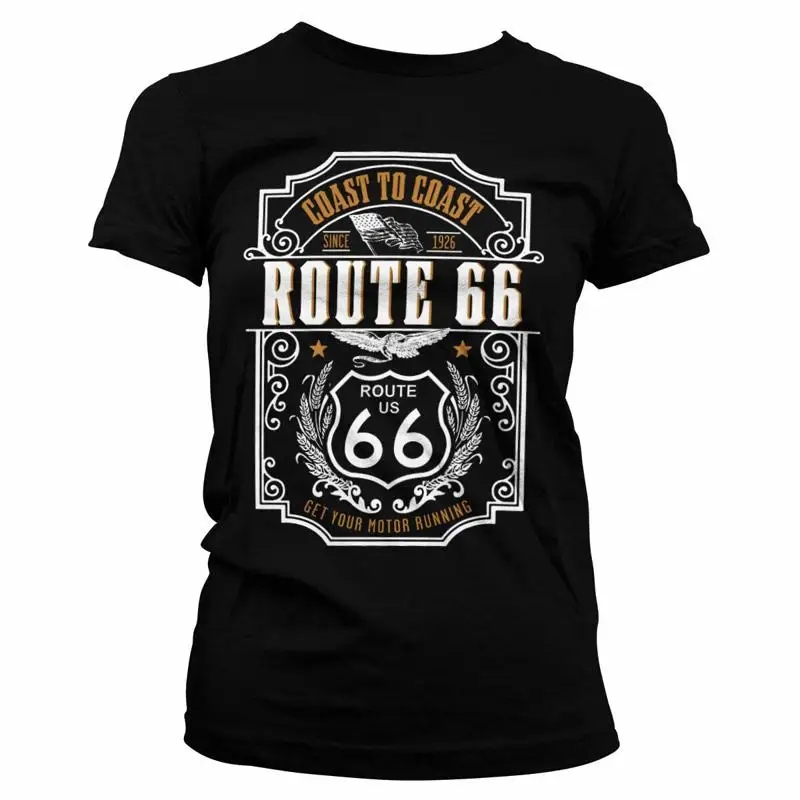 

Officially Licensed Route 66 Coast To Coast Women S T Shirt S XXL Sizes