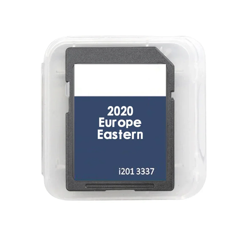 RNS 310 Eastern Europe V12 Navigation Map 16GB SD Card 2020-2021 for VW Sat Nav Cover Europe Ost