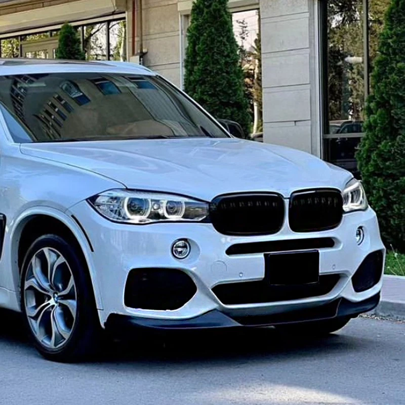 Kép 5: Autó bejárati Festékpárna Ajak számára BMW X5 F15 M Élegáns játékos 2014-2018 MP Diffuzőr Spoiler splitter Külső Átállítás aftermarket autó accessor