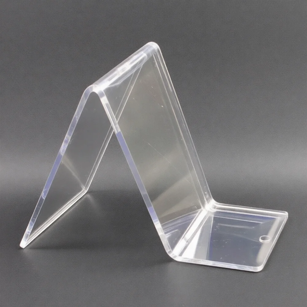 Clear Acrylic Shoe Display Stand Retail Counter Shelf Organizer Support For Sneaker Shop Exhibition Cabinet Storage Rack