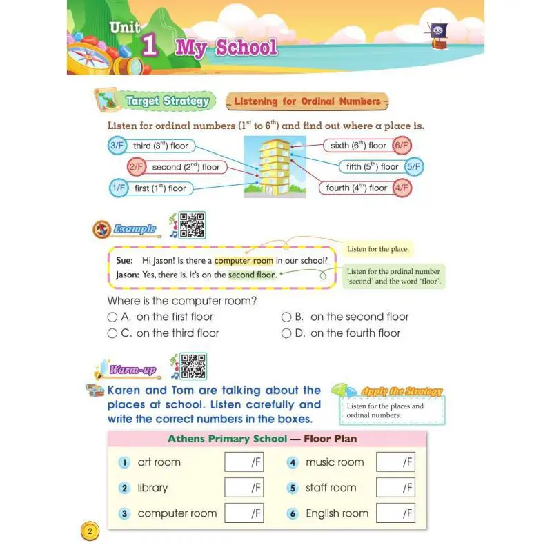 أثينا 100 سلسلة الاستماع إليكت 2A 2021 إد قسم الإدخال هونج كونج التعليم كتاب المحدودة 9789888499694 كتاب