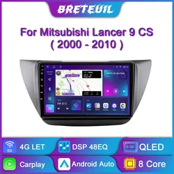 Dla Mitsubishi Lancer 9 CS 2000 2001 2002 2003 2004 2005 2006 2007 2008 2009 2010 Android Radio samochodowe Multimedialny odtwarzacz wideo Nawigacja GPS Carplay Ekran dotykowy Auto Stereo