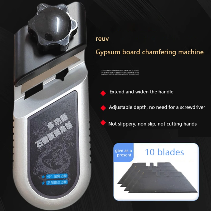 لوحة المسوي دليل الجبس الزاوية اليمنى أداة النجارة الجبس مجلس على شكل حرف V الشطب شطبة الأخدود المزدوج 45 درجة التشذيب أداة #6