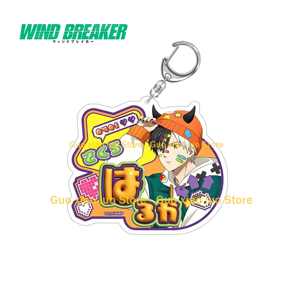 WIND BREAKER Debi Deco Hoodie Jou Togame Haruka Sakura Ren Kaji Hayato Suo Hajime Umemiya Acrylic keychain holiday gift Toy