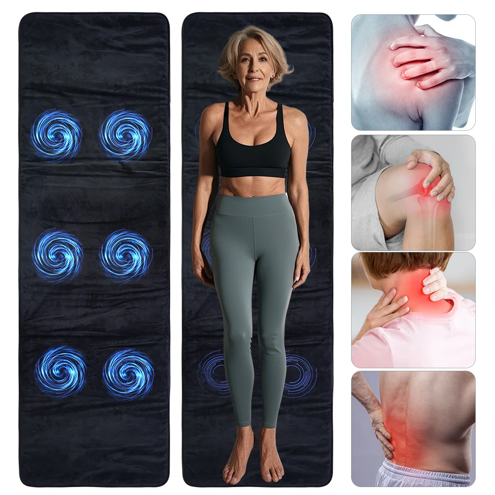 

Full Body PEMF Therapy Mat-Magnetic Field Therapy Pad for Natural Healing,Chronic Pain Relief,Improved Sleep&Wellness