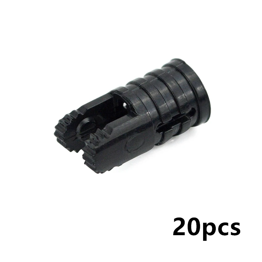 MOC Technische Bausteinteile Zahnzylinder 1x2 Achsloch Partikel DIY Spielzeugbaustein Kompatibel mit 30553 30552 52731 – Detail 4