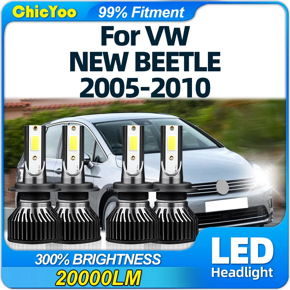 40000LM Canbus Error Free LED Headlight Bulbs 240W Car Lights 12V Plug & Play For VW NEW BEETLE 2005 2006 2007 2008 2009 2010