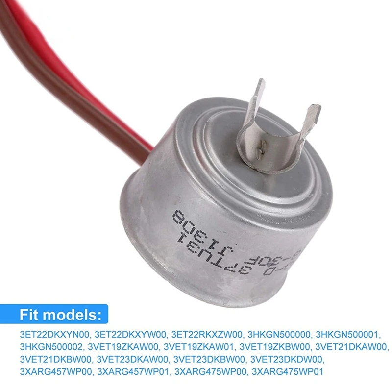 4387503   El termostato de descongelación del refrigerador reemplaza a WP 4387503 343917 61002113   PS 11742474   AP AP- mostrar título original 6009317   para Whirlpool, Kenmore