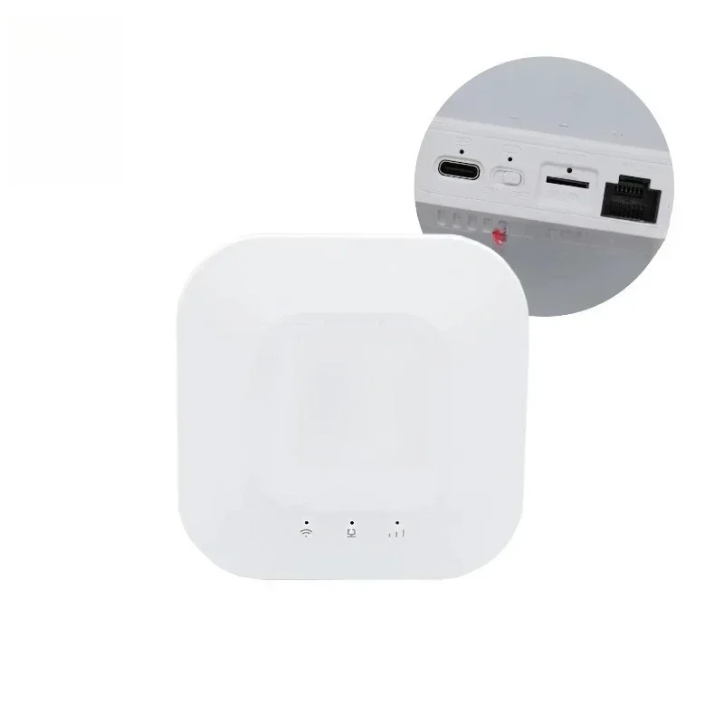 Pocket Wireless Router with LAN Port 4000 mAh Wireless 6  4G SIM Bypass CPE