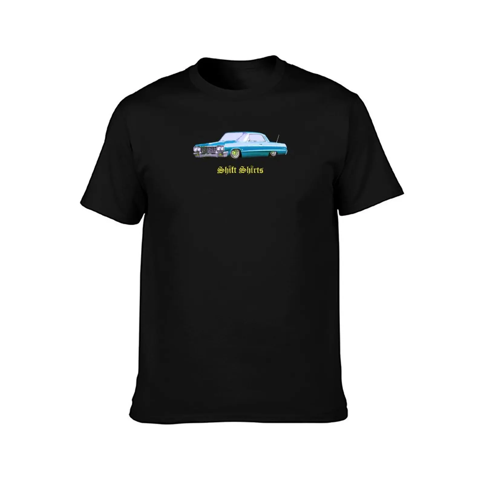Shift Shirts Lowrider - 64 Impala Inspired T-Shirt Non-Shrink Basic Cotton T-Shirt