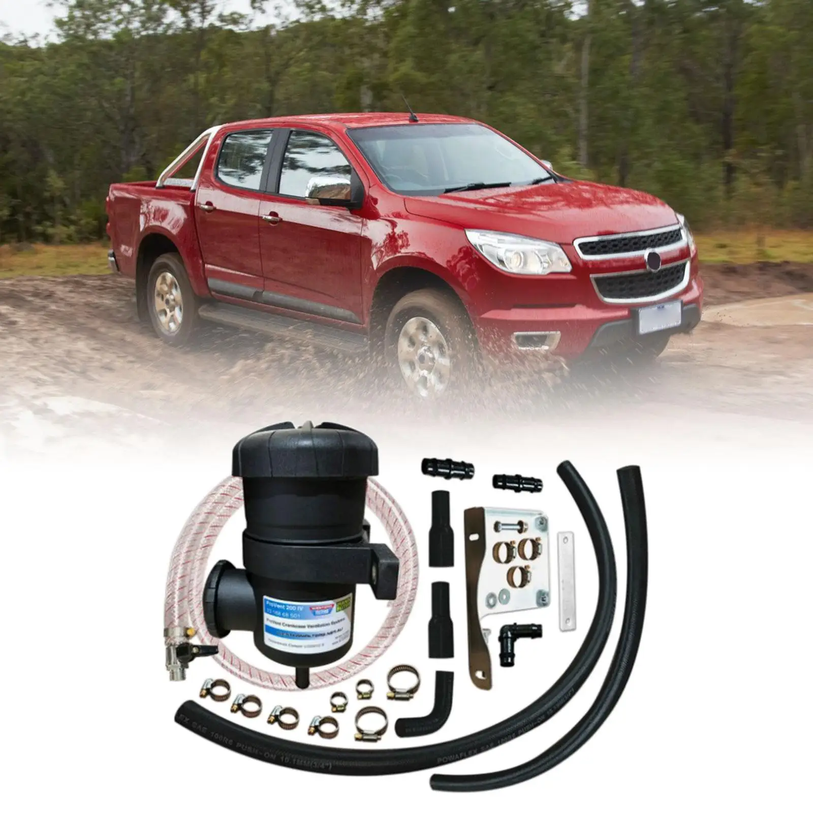 

Oil Catch Can Kit for Holden Colorado 2012-09/16 RG Z71 2.8L Vehicles Truck