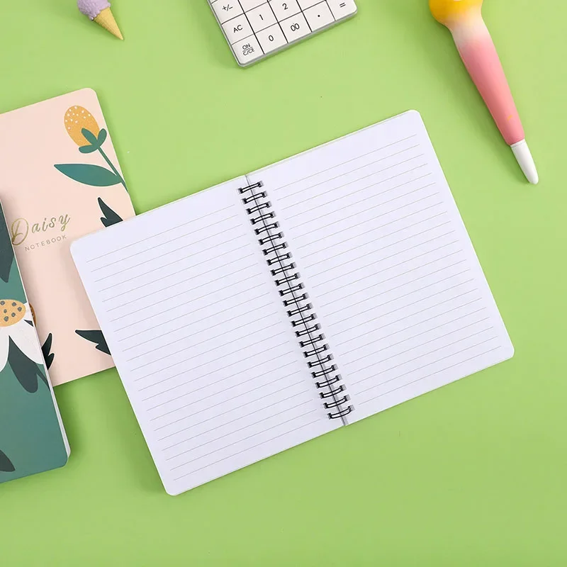 Libro de hojas sueltas de doble línea con círculos, cuaderno A6, Agenda escolar, planificador 2025, regalo para estudiantes, 1 unidad