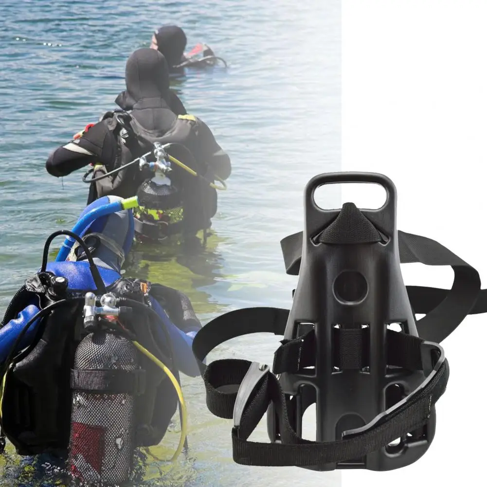 Diving Tank Holder, Anti-skid Adjustable Portable Oxygen Cylinder Bracket, Durable Support for Under Water Sports Adventures