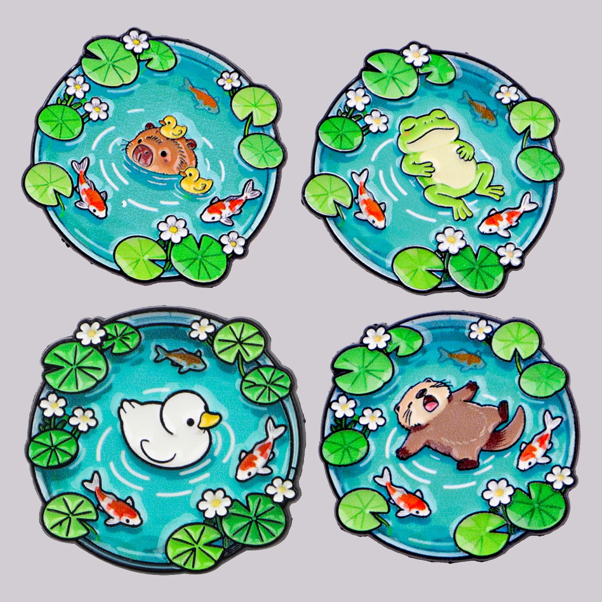 Niedliche Ente Emaille Pin Cartoon Brosche Pines Anstecknadeln Abzeichen auf Rucksack Kleidung Accessoires Anime Schmuck Fans Geschenke