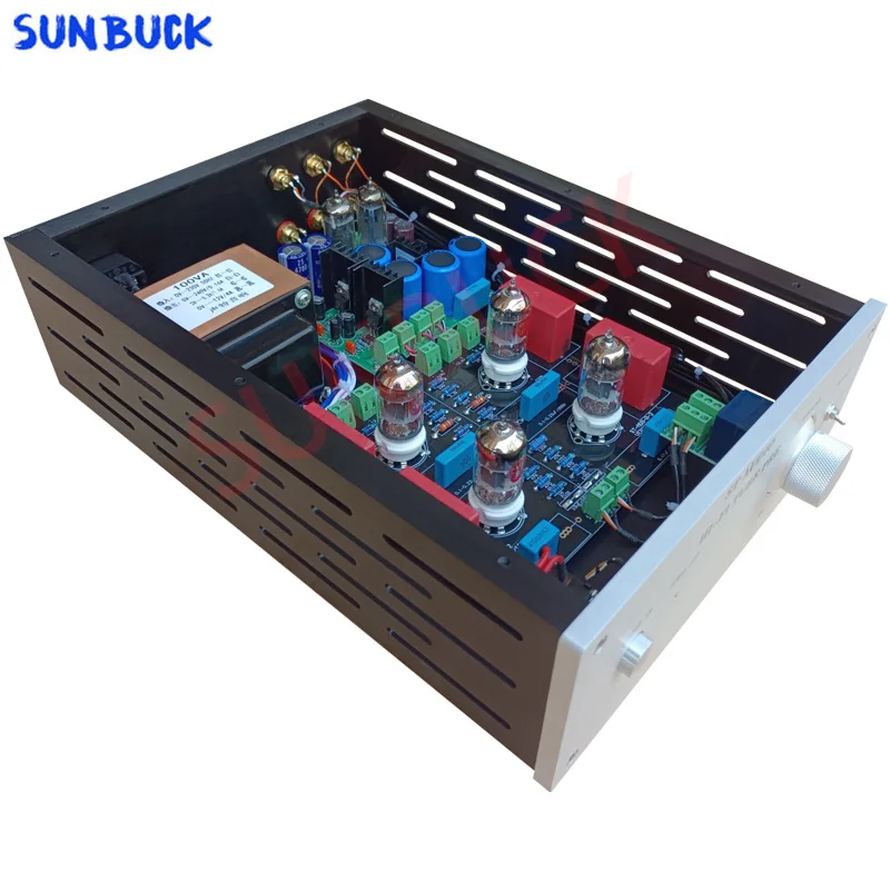 

SUNBUCK Wada Shigeru high-voltage stabilized voltage FET 2SK1170 6Z4 Vacuum Tube Preamp ECC83 ECC81 Tube Preamplifier Amplifier