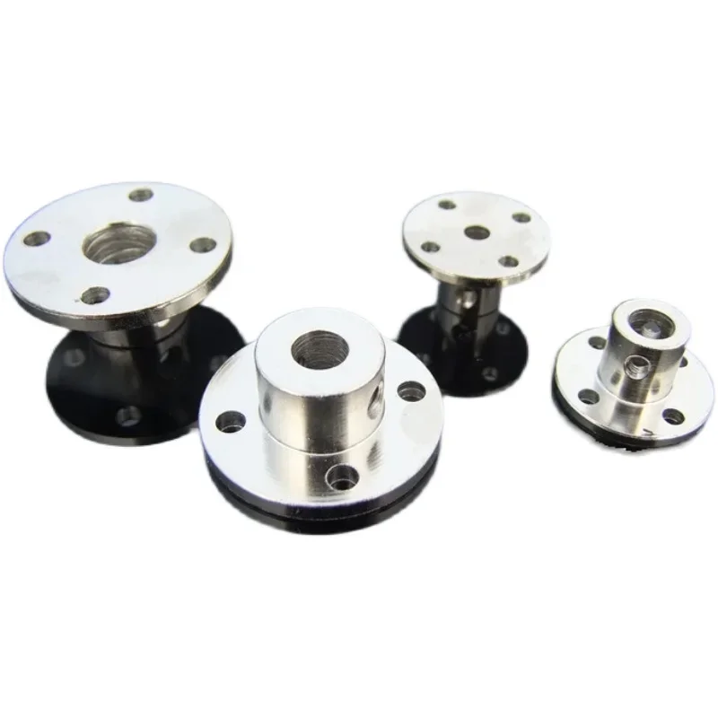 3/3.17/4/5/6/7/8/10/11/12/14mmmm Rigid Flange Coupling Motor Guide Shaft Coupler Motor Connector Shaft AxisBearing Fitting ланец