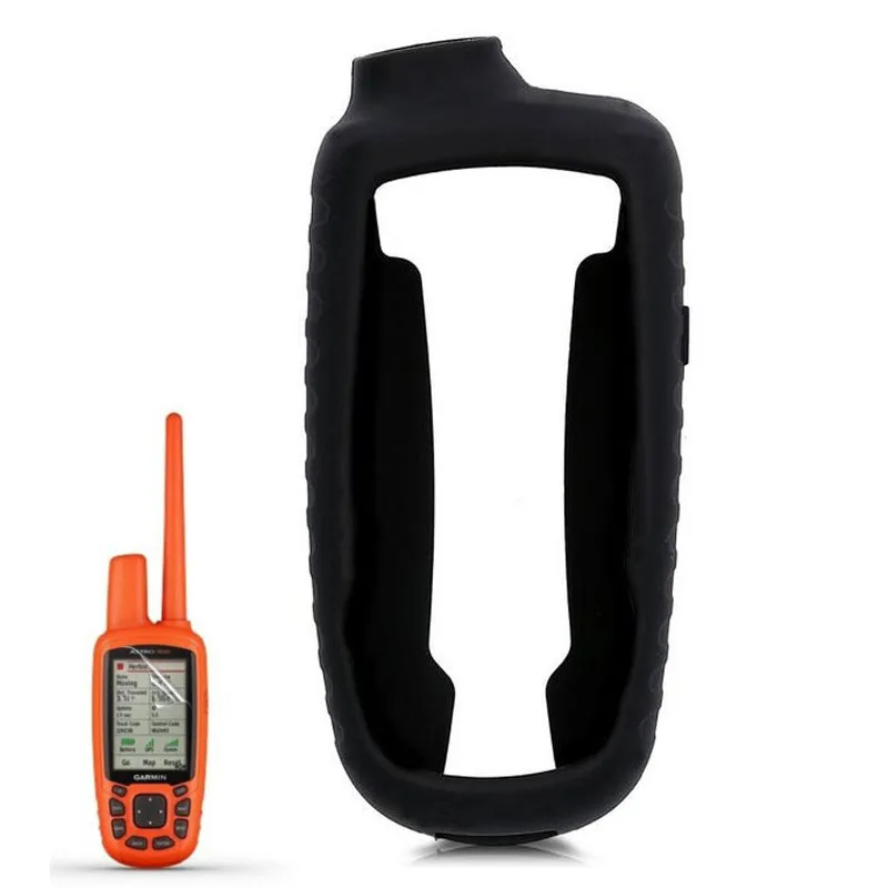 

Silicone Soft Edge Bumper Cover Protective Case Screen Protector Film For Garmin Astro 900 430 320 Alpha 50 GPS Skin Accessories