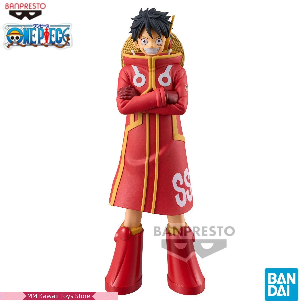 

Оригинальная фигурка BANDAI Новинка цельная фигурка D Luffy Статуэтка из ПВХ украшение комнаты подарки игрушки