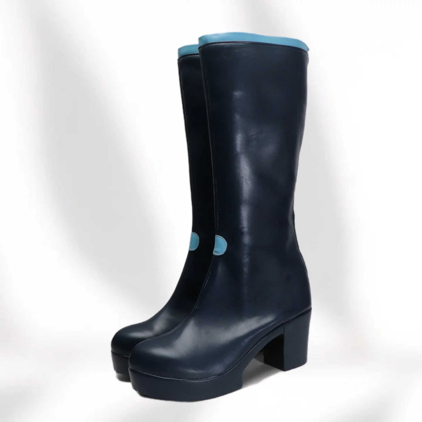 Anime Vocaloid Kaito Cosplay Shoes Virtual Singer Miku's Eldest Brother Stage Shoes