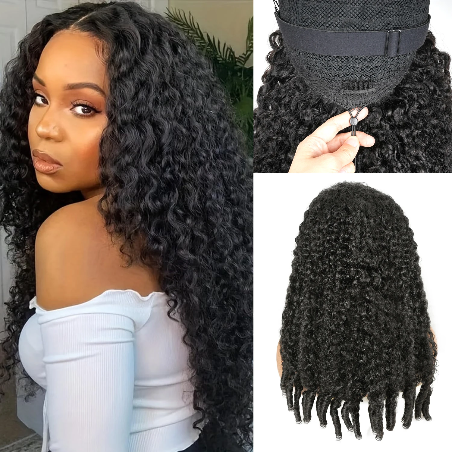 

Бесклеевые пыльские вьющиеся волнистые парики, человеческие волосы, предварительно вырезанные 200% плотность, парик на шнурке, человеческие волосы 7x6 HD, парики на шнуровке для женщин