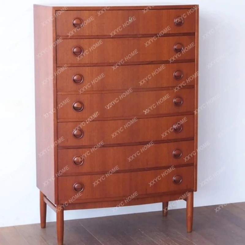 

Датский шкаф для хранения в скандинавском стиле из массива дерева MCM, реплика из черного ореха, ретро-шкаф для хранения мебели