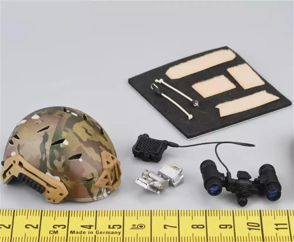 1/6 Eenvoudige En Eenvoudige Es 26051S N.s.w.d.g Infiltratie Team Red Man Militaire Tactische Helm Hoofd Set Model Fit 12''action figuur Diy