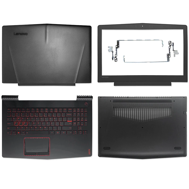 

For Lenovo Legion Y520 R720 Y520-15IKB R720-15IKB Y520-15 R720-15 Laptop LCD Back Cover Front Bezel Hinges Palmrest Bottom Case