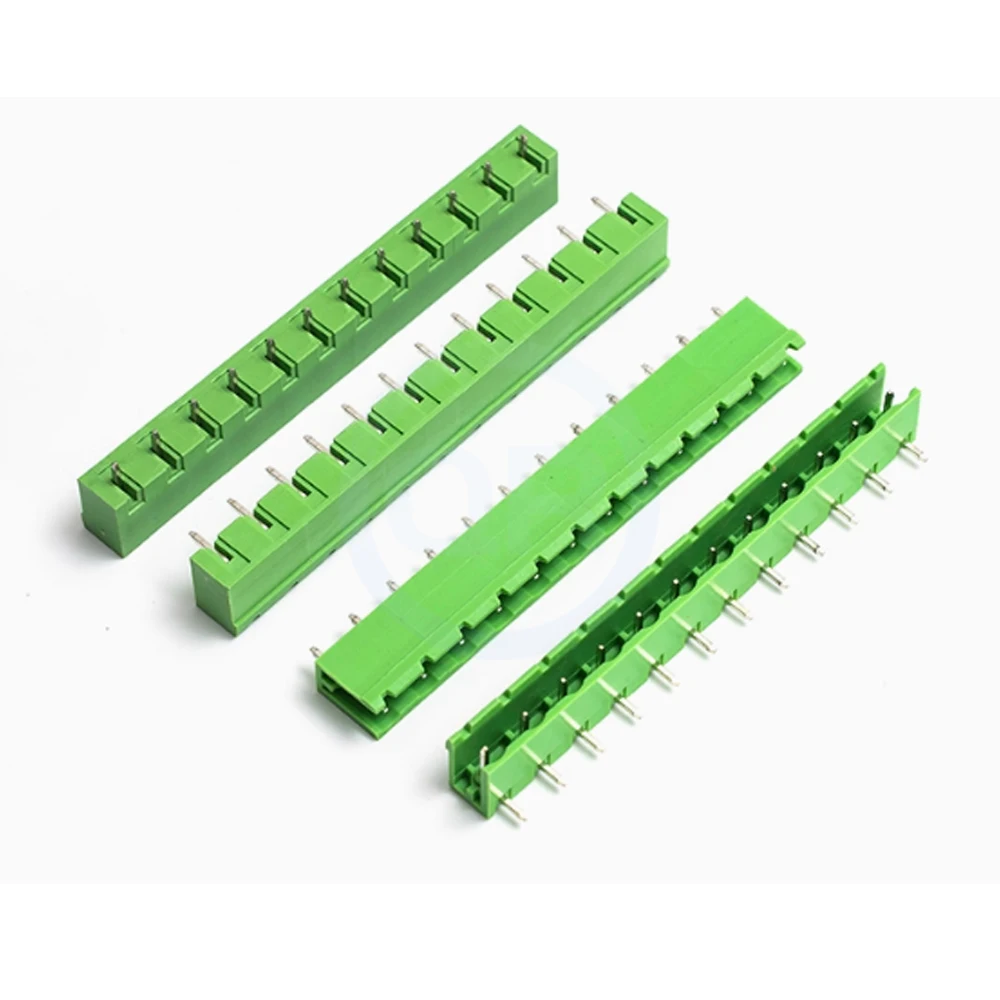 20 PCS 7.62mm Pitch Open Seal Straight Curved Needle Terminal Block 2EDGV/R/VC/RC 15EDGV/R/VC/RC
