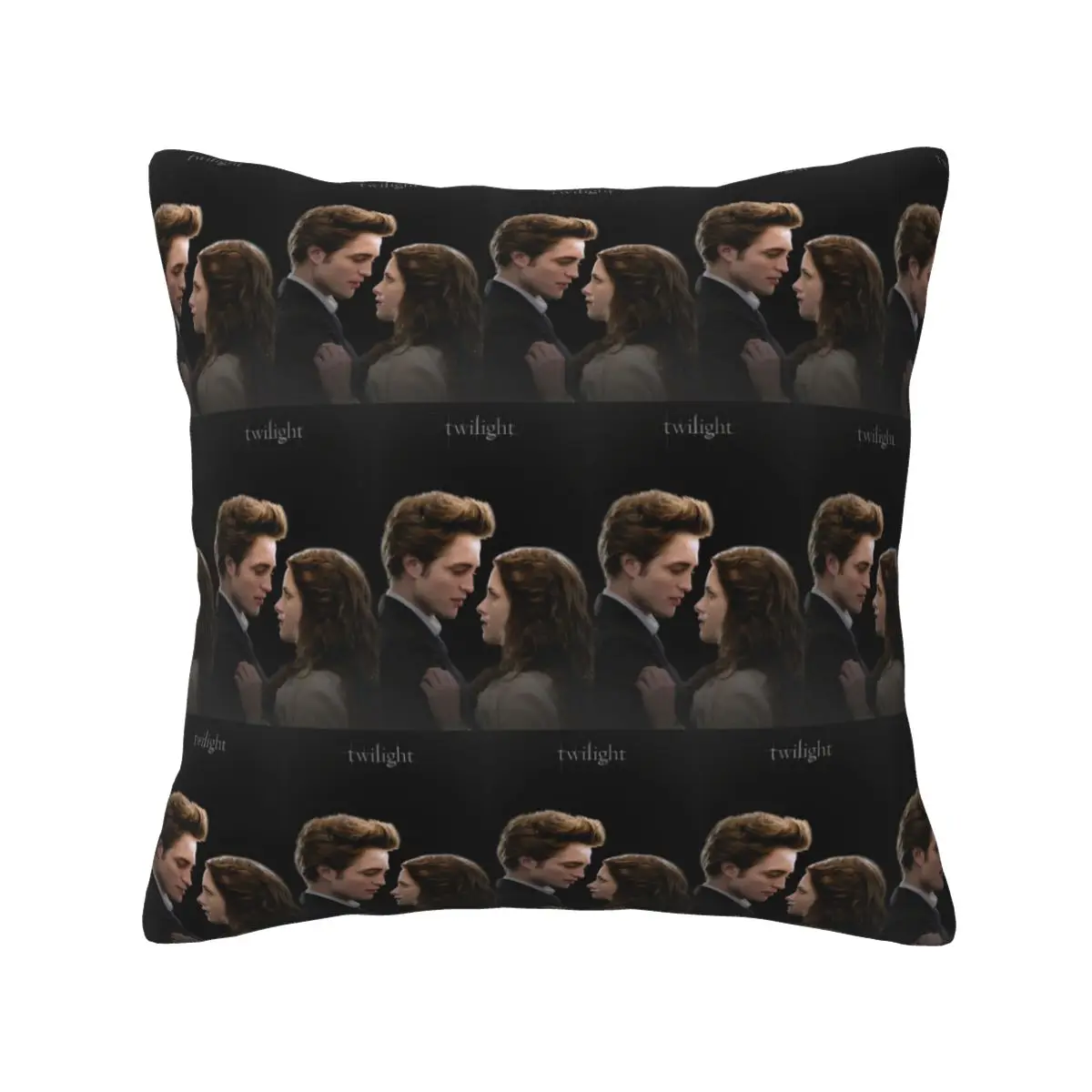 The Twilight Saga Edward Cullen Square Pillowcase Pillow Cover Cushion Decor Comfort Throw Pillow for Home Bedroom