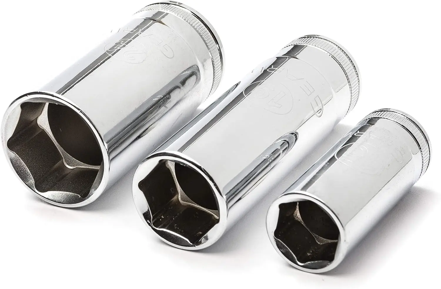 163 peças 1⁄4, 3/8, e 1⁄2 Dr.12 Point Master Socket Set - 89074, grande