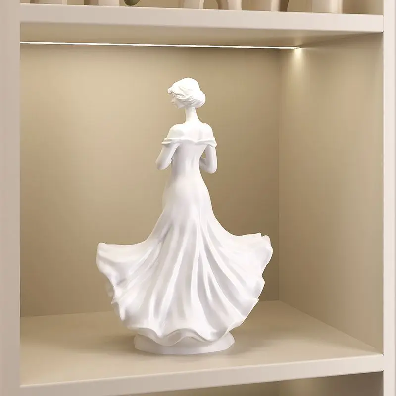 Abstract Art Muse, High-end Sculpture of Girls, Character Ornaments, Resin Crafts