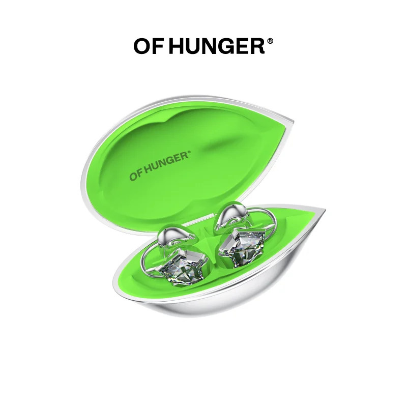 OF HUNGER Limited Edition White Zircon Electronic Gem AI Accessory