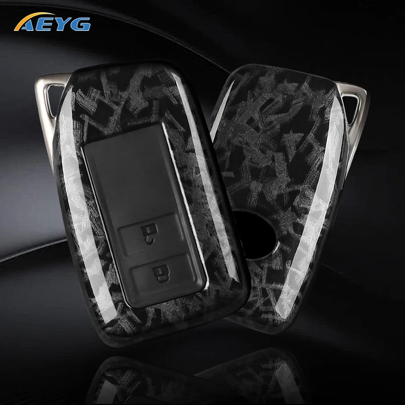 ABS Carbon Fiber Car Key Case Shell For Lexus NX IS RX ES GX LX LS UX GS 200 260 300 350 NX200 NX300 RX350 ES300 2/3/4 Buttons