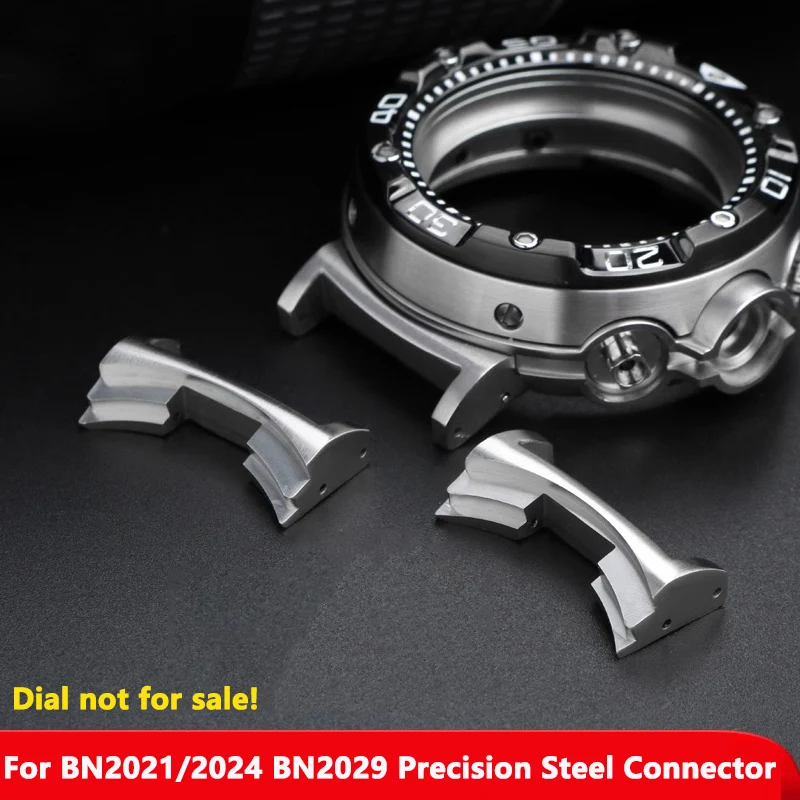 

For Citizen BN2029-01E BN2021-03E BN2024-05E Big/Huge Monster BN2021 Stainless Steel Metal Adapter Watch Connector accessories