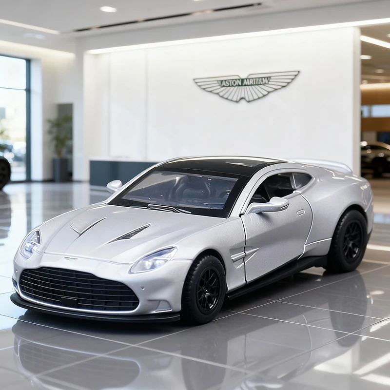 

1/41 Aston Martin Vanquish Alloy Car Diecasts & Toy Vehicles Car Model Miniature Scale Model Car Toy For Children