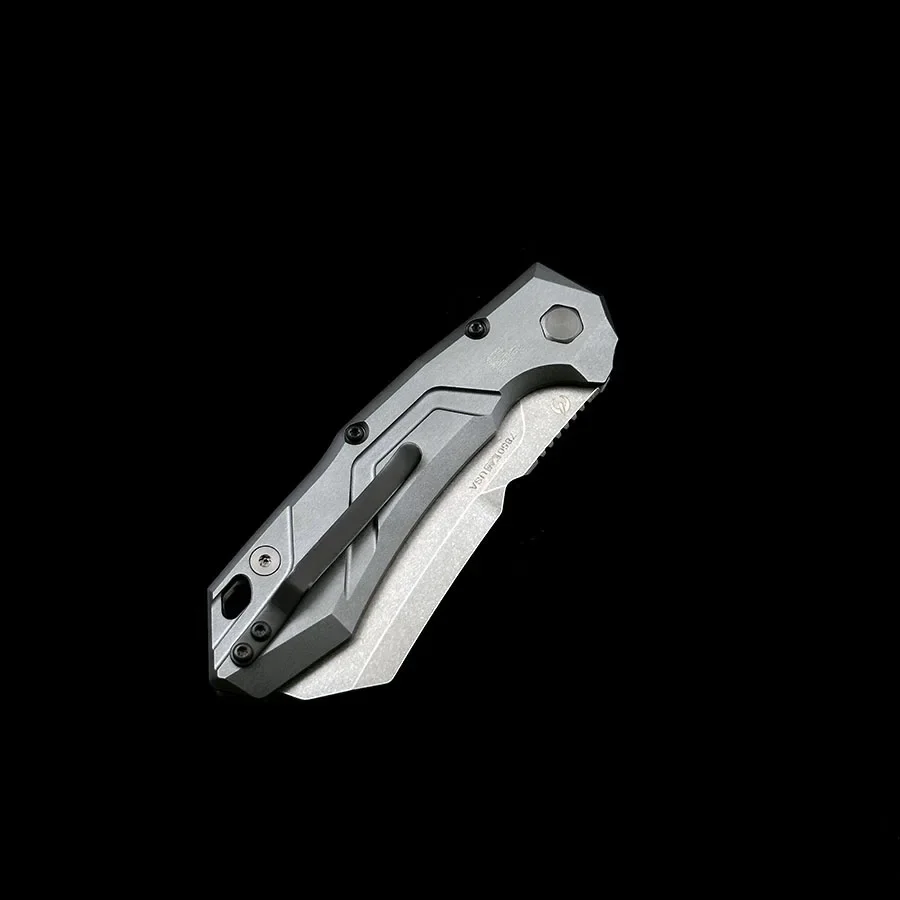 Imagem -05 - Outdoor Folding Pocket Knife Camping Ferramenta Hunting Pocket Edc ks 7850 14 Aluminum Alloy Cpm154