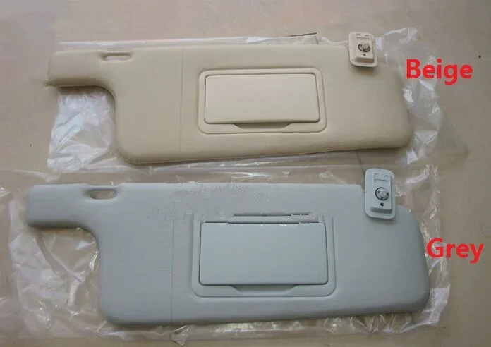 

1PCS For VW Jetta 2002-2012 Car Interior Sun Visor Front Sun shield Auto Inner Sunshade Antidazzle Visor With Mirror Assy
