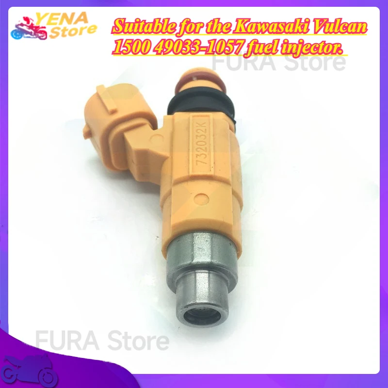 

The automotive fuel injector INP-786 is suitable for the Kawasaki Vulcan 1500 49033-1057 fuel injector.