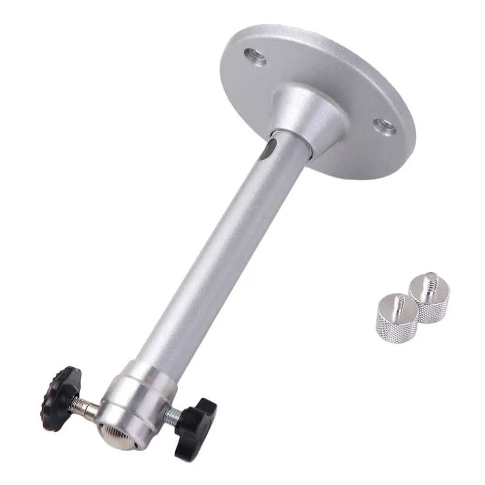 Adjustable Projector Ceiling Stand 360 Degree Rotation with M6/M4 Screws Projector Wall Mount Metal Construction Easy To Install