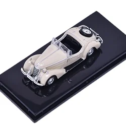 Modèle de voiture classique W25K Roadster, échelle de simulation 1:87, injection vintage, WPanama er, jouets de collection, cadeau, 1936