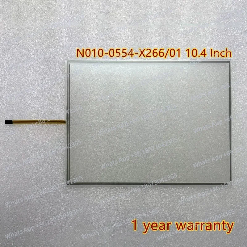 

N010-0554-X266/01 10,4-дюймовый сенсорный экран, стеклянный дигитайзер