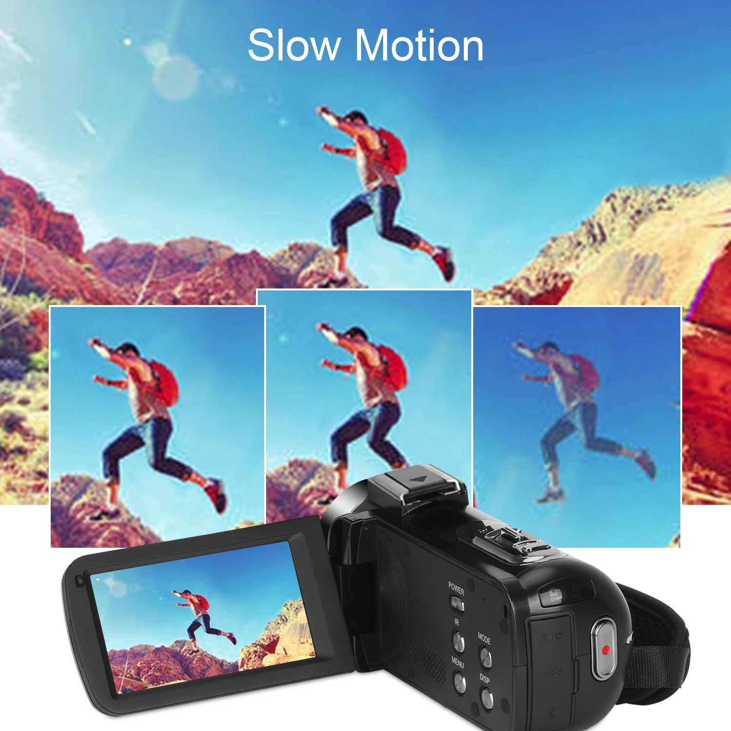 4K Professional Video Camera for Photography 56MP Youtube Live Stream Vlogging Webcam Camcorder WiFi Night Vision Recorder