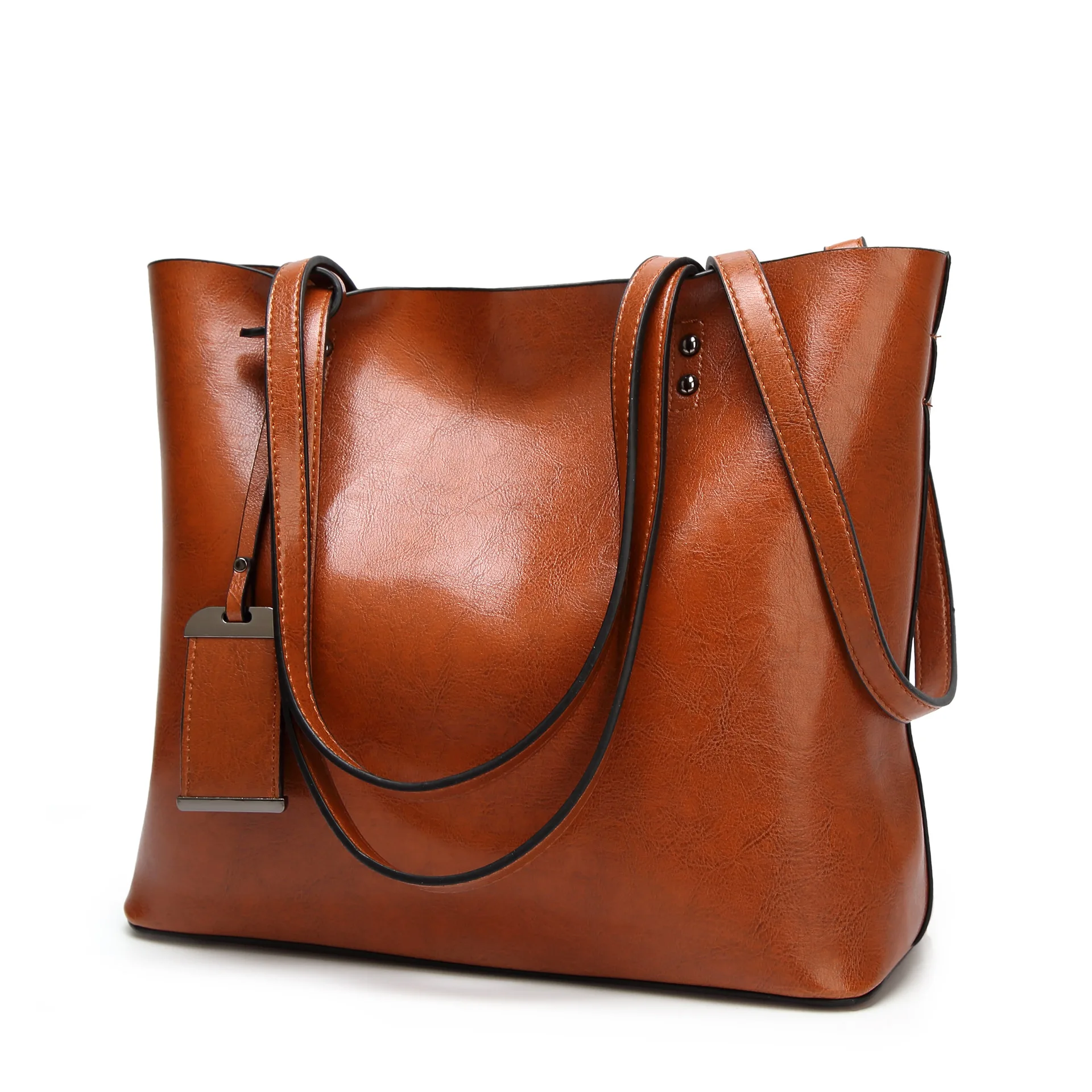 

Tote Bag European and American New Leather Bag Women's Fashionable Handbag One-shoulder Crossbody Bag Handbag