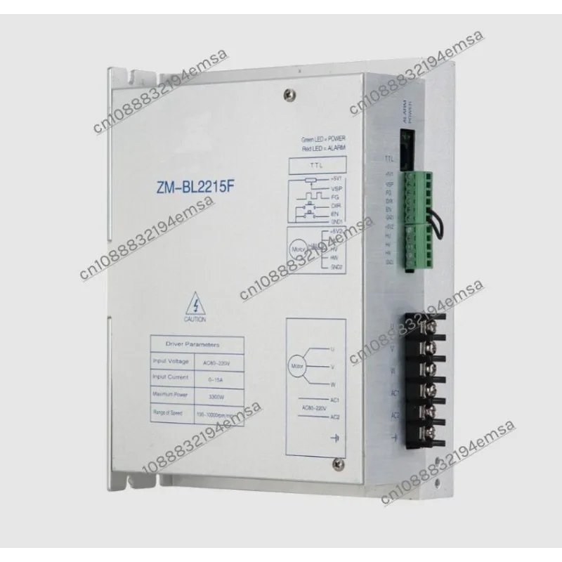 Brushless Motor Driver ZM-BL2215F Input 220V AC Max. 5A 3000W BLDC