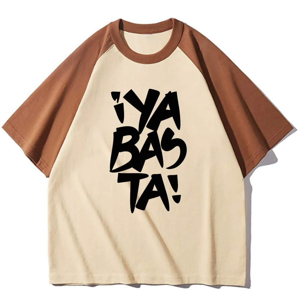 Basta tshirt women Classic Y2k streetwear Punk Vintage shirt anime Colorful Pop Culture harajuku Gothic 2000s